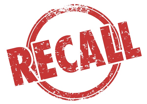 Recall Word Red Stamp Defective Product Fix Repair